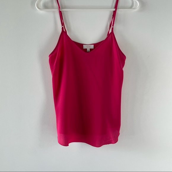 Wilfred Minou Camisole 100% silk (magenta orchid pink, solid) size XS - Picture 1 of 4